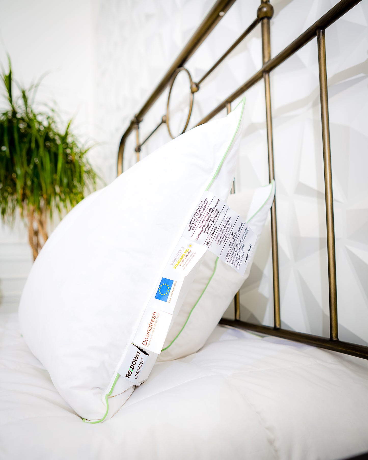 Naturtex Deluxe RE:DOWN Collection Down Pillow